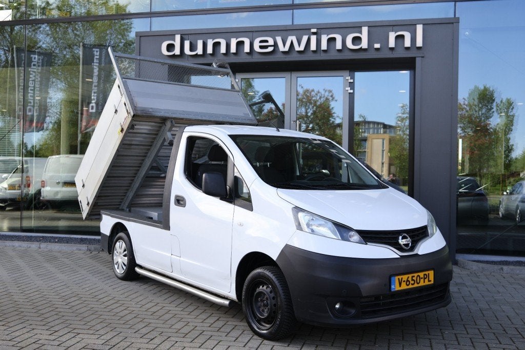 Nissan NV200 1.5 dCi *Kipper*KIEPBAK*TREKHAAK*CAMERA*CRUISE*, 1357 kg, Gebruikt, 4 cilinders, Met garantie (alle)