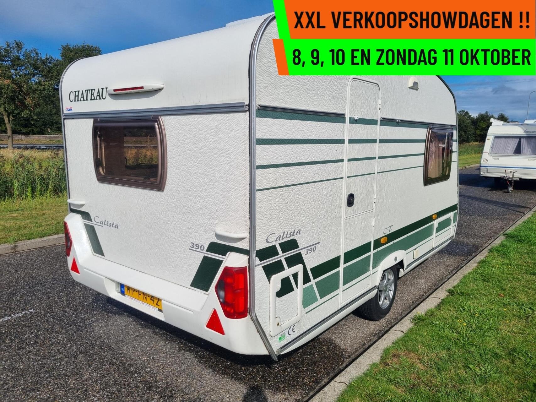 Chateau calista 390 MOVER + VOORTENT + LUIFEL + EINDKEUKEN, Chateau, Rondzit, Tot en met 2, Bedrijf