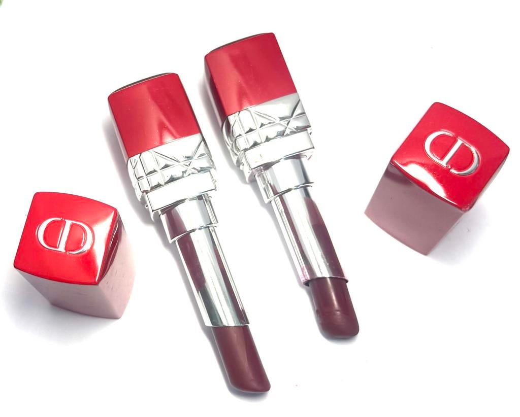 Dior lipstick ultra 851 samen €7,50, Ophalen of Verzenden, Zo goed als nieuw, Rood, Lippen