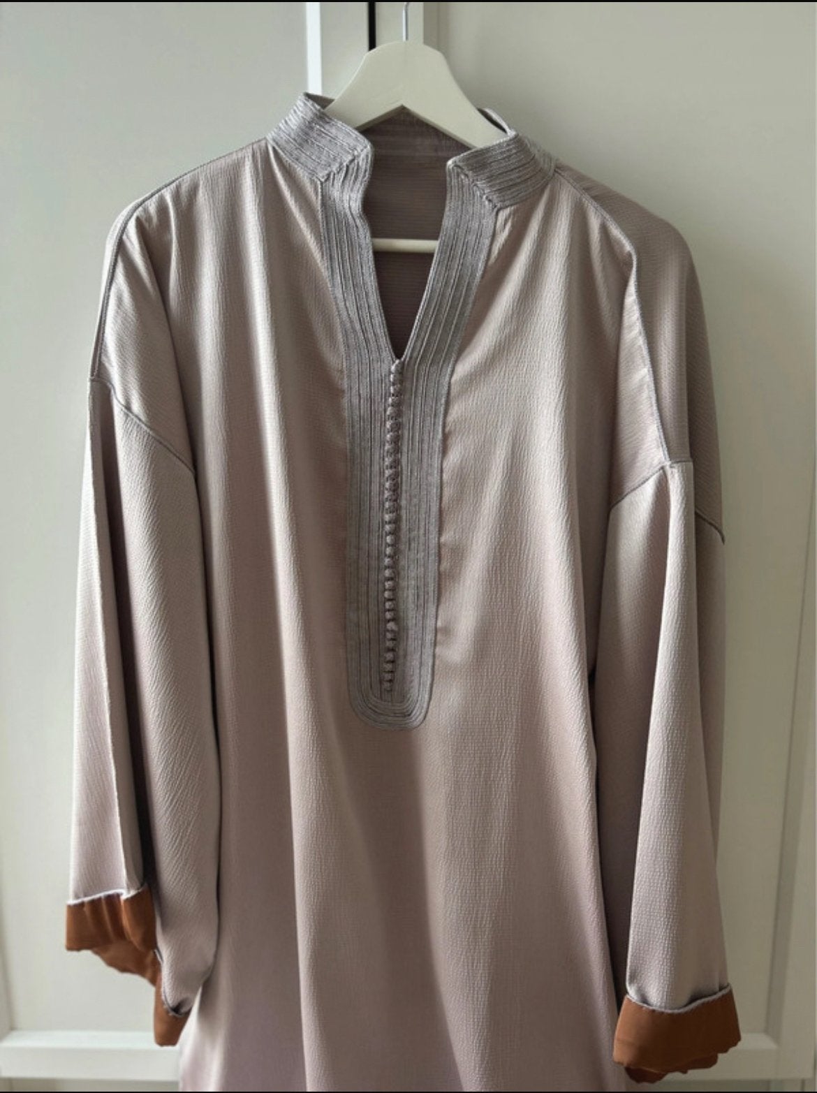 Abaya, Maat 38/40 (M), Paars, Ophalen of Verzenden, Zo goed als nieuw