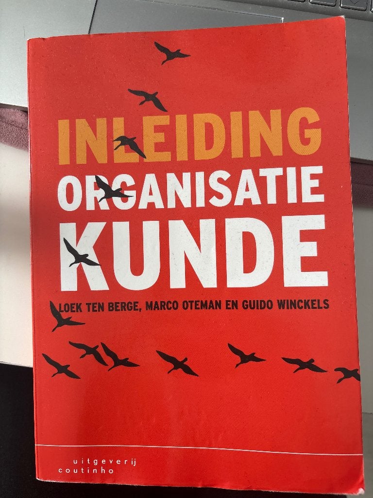 Boek organisatiekunde, Ophalen of Verzenden, Beta, Gelezen, HBO