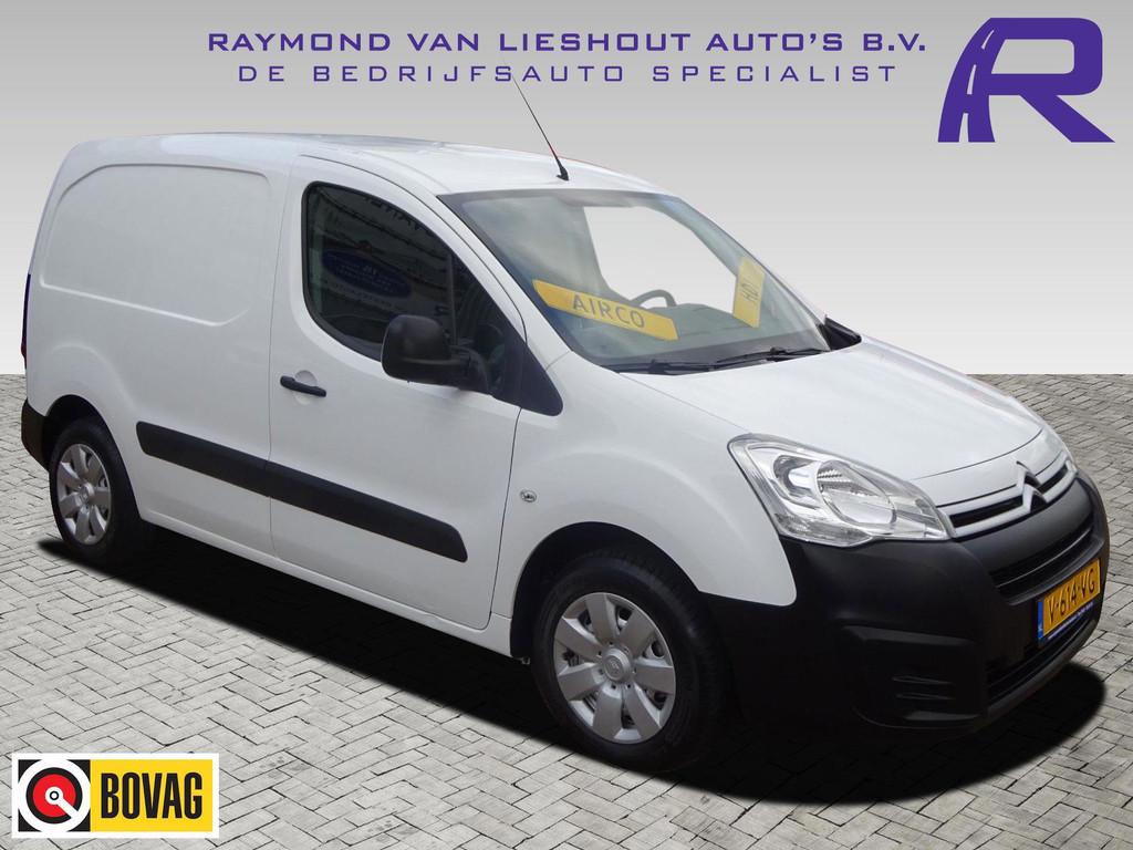 Citroen Berlingo 1.6 BlueHDI 75 Club AIRCO ZEER NETTE STAAT, Auto's, Bestelauto's, Stof, Gebruikt, 4 cilinders, Citroën