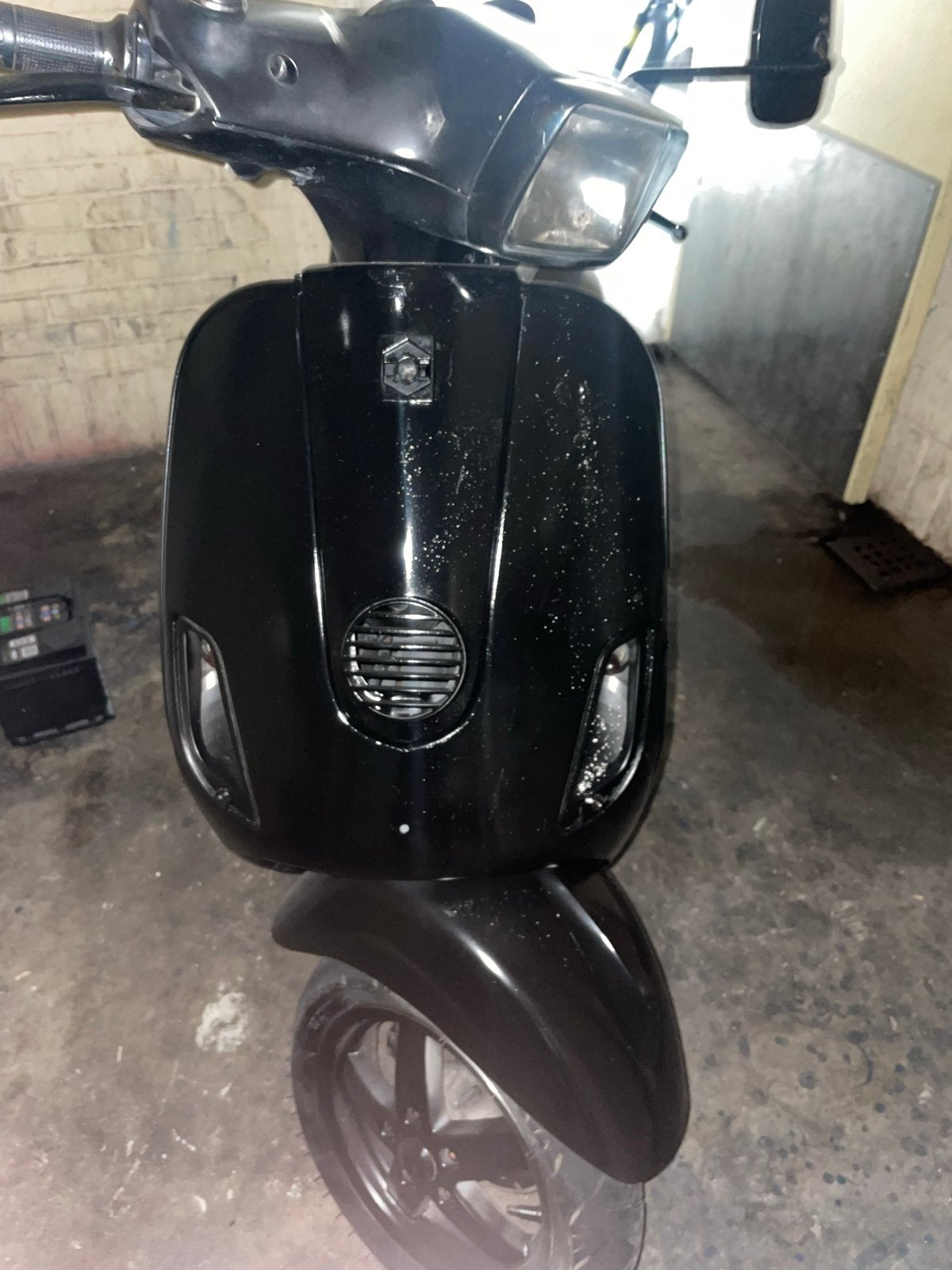 Zwarte Vespa LX Scooter - Goede Staat zonder kenteken, Ophalen, Gebruikt, Maximaal 45 km/u, Benzine
