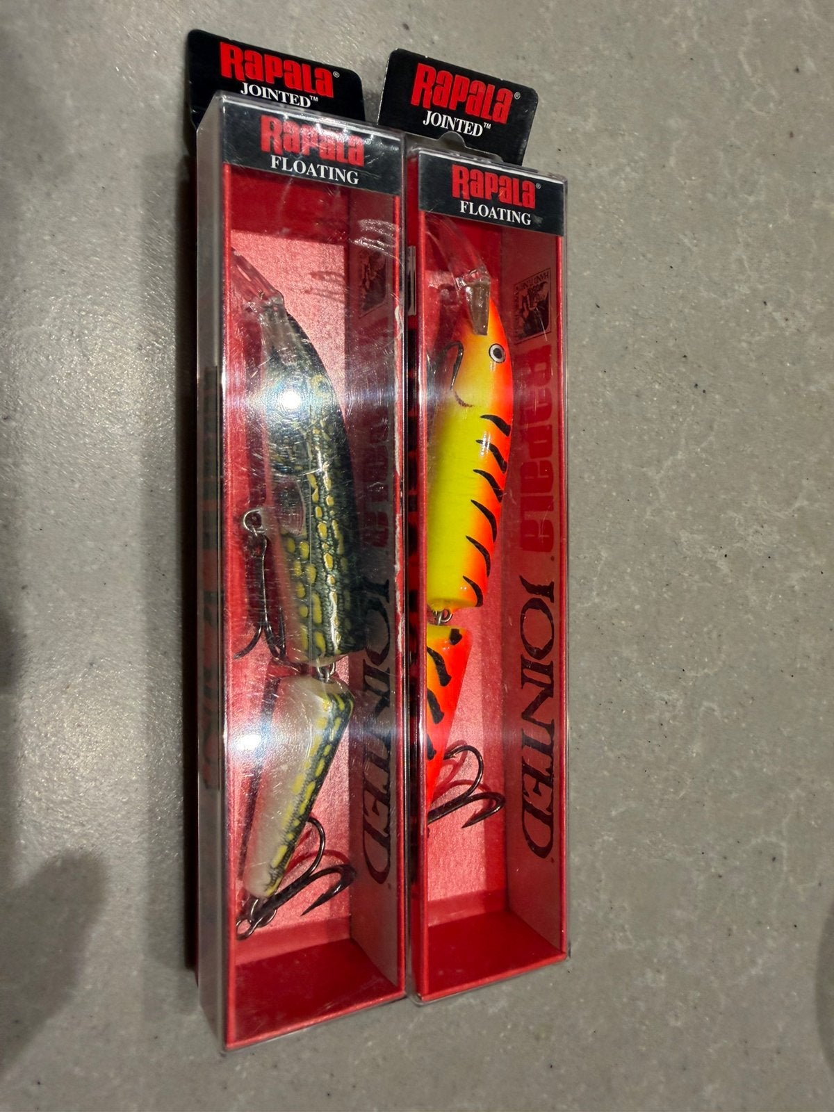 2 nieuwe Rapala J13 pluggen, Ophalen of Verzenden, Nieuw, Overige typen
