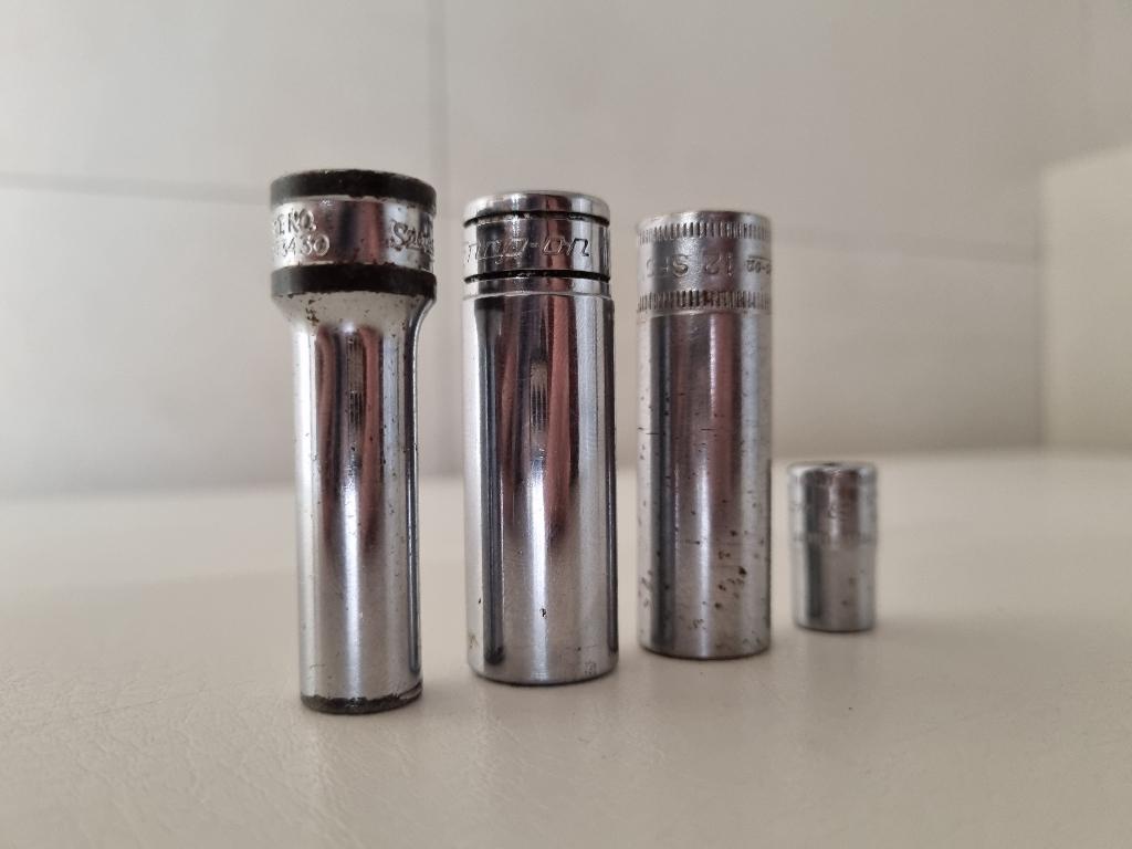 4 DOPSLEUTELS VAN SNAP-ON, Ophalen of Verzenden, Gebruikt