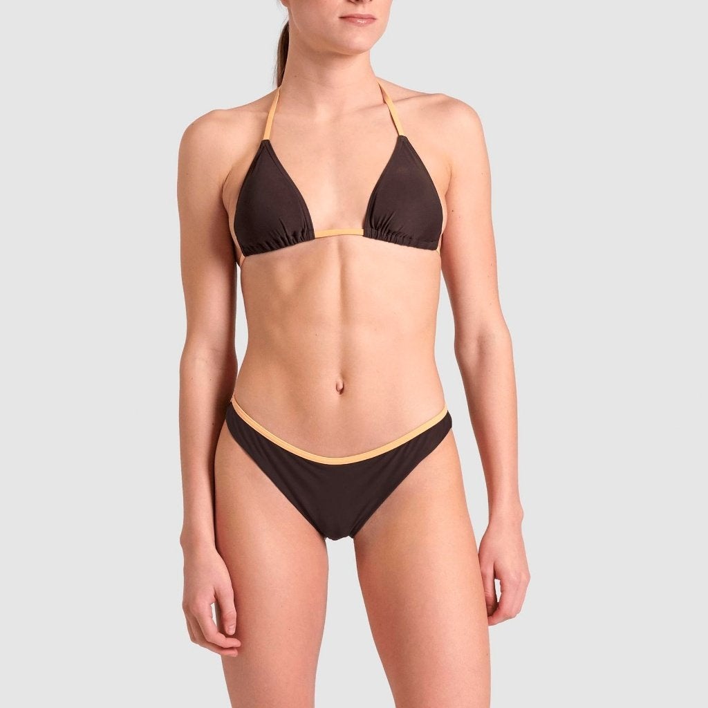 Nieuwe Arena W Pro File String Bikini Triangle Sepia Salmon, C.da Cisterna, 84/85 62029 Tolentino (MC) Italië, Bruin, Arena, Nieuw