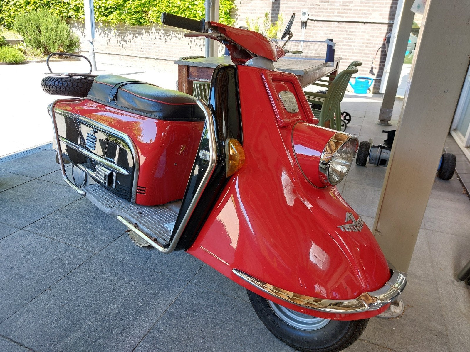 Heinkel tourist uit 1962 type 103A2, 1 cilinder, 175 cc