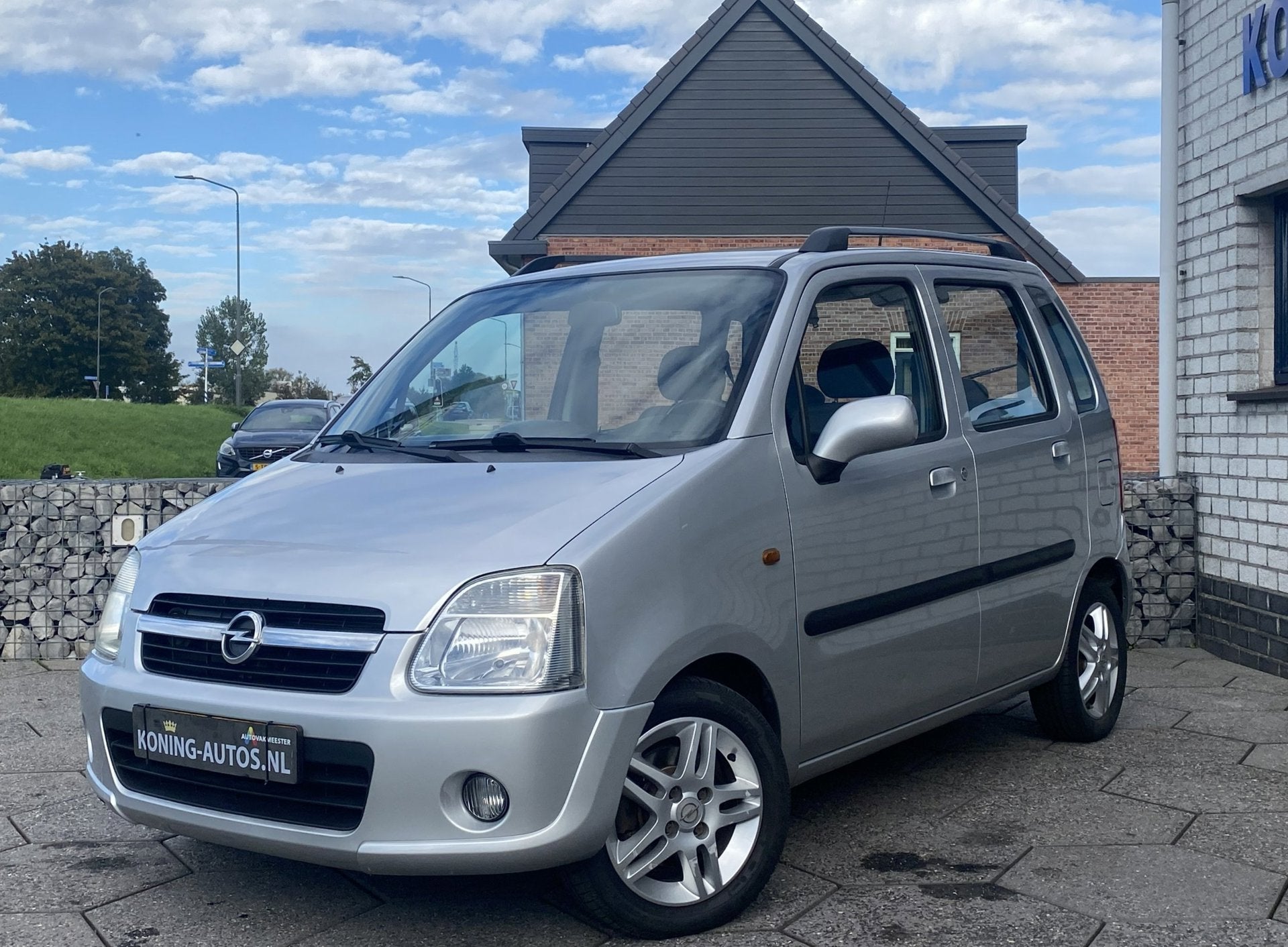 Opel Agila 1.2-16V Maxx/ Airco/ Electrische ramen en spiegel, Auto's, Voorwielaandrijving, Stof, Zwart, 4 cilinders