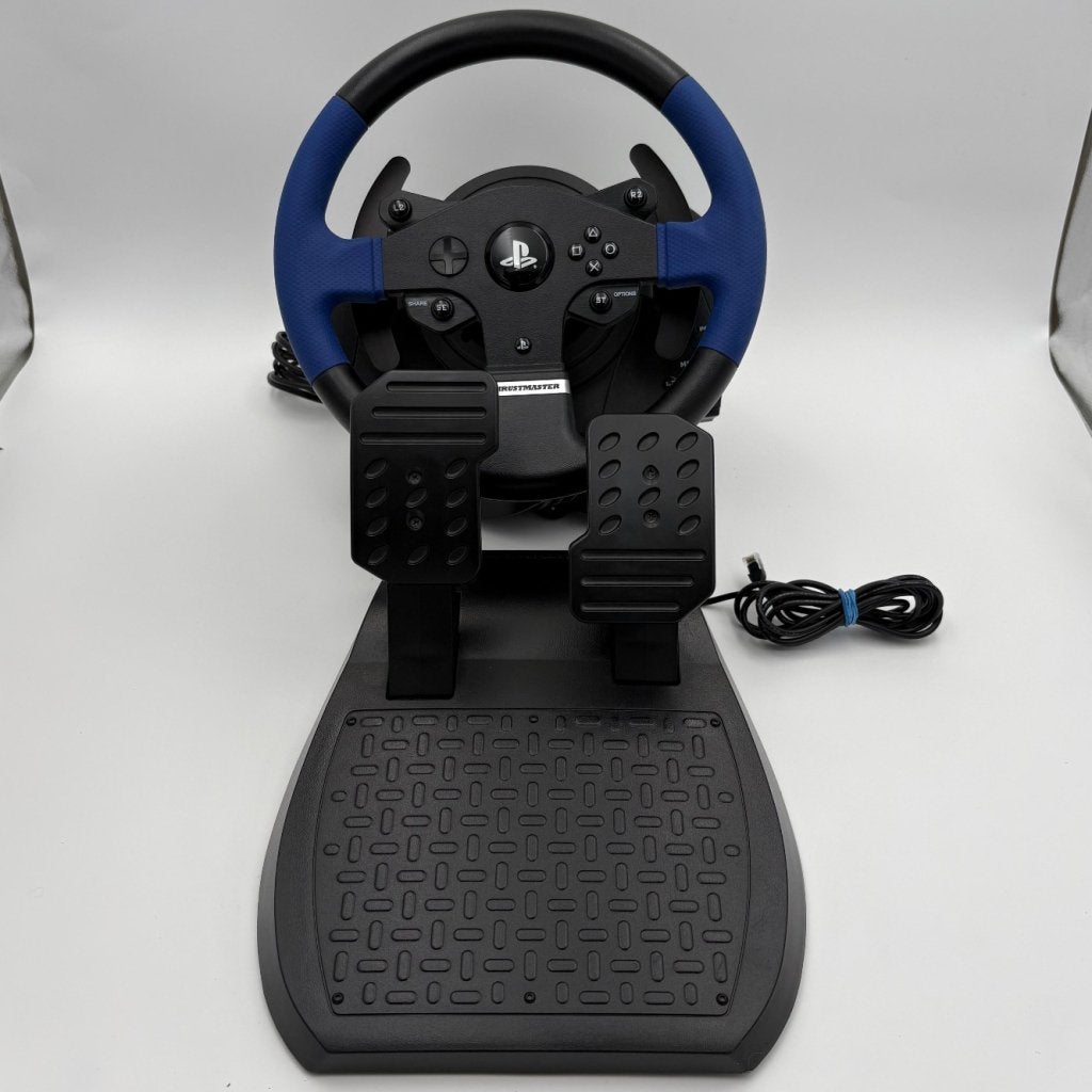 Thrustmaster T150 Playstation Pedalen met stuur - Nette staa, Thrustmaster, Zo goed als nieuw, https://support.thrustmaster.com/en/contact-en/