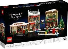 LEGO Kerst dorpsstraat 10308, Ophalen, Lego, Nieuw, Compleet