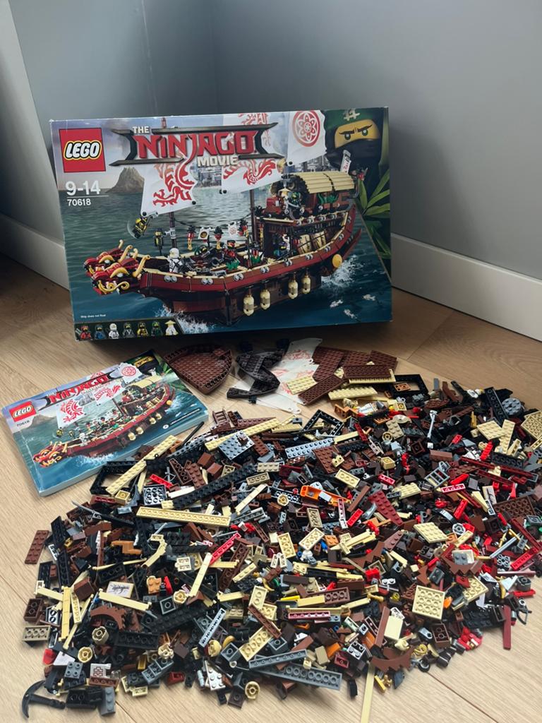 Lego ninjago the movie 70618 set, Inclusief accessoires, Lego, Ophalen of Verzenden, Zo goed als nieuw