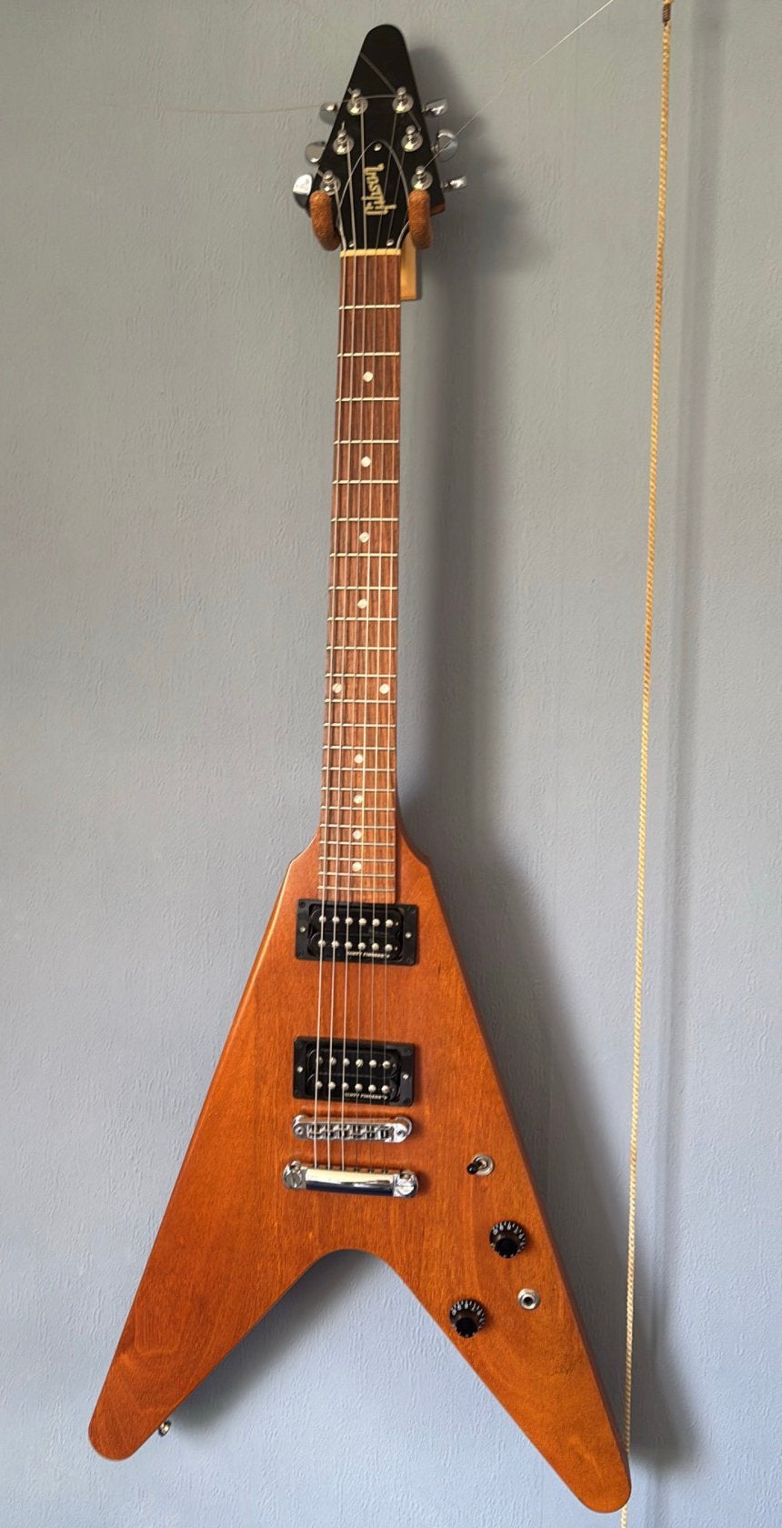 Gibson flying V faded limited vintage amber 2016, Ophalen, Zo goed als nieuw, Solid body, Gibson