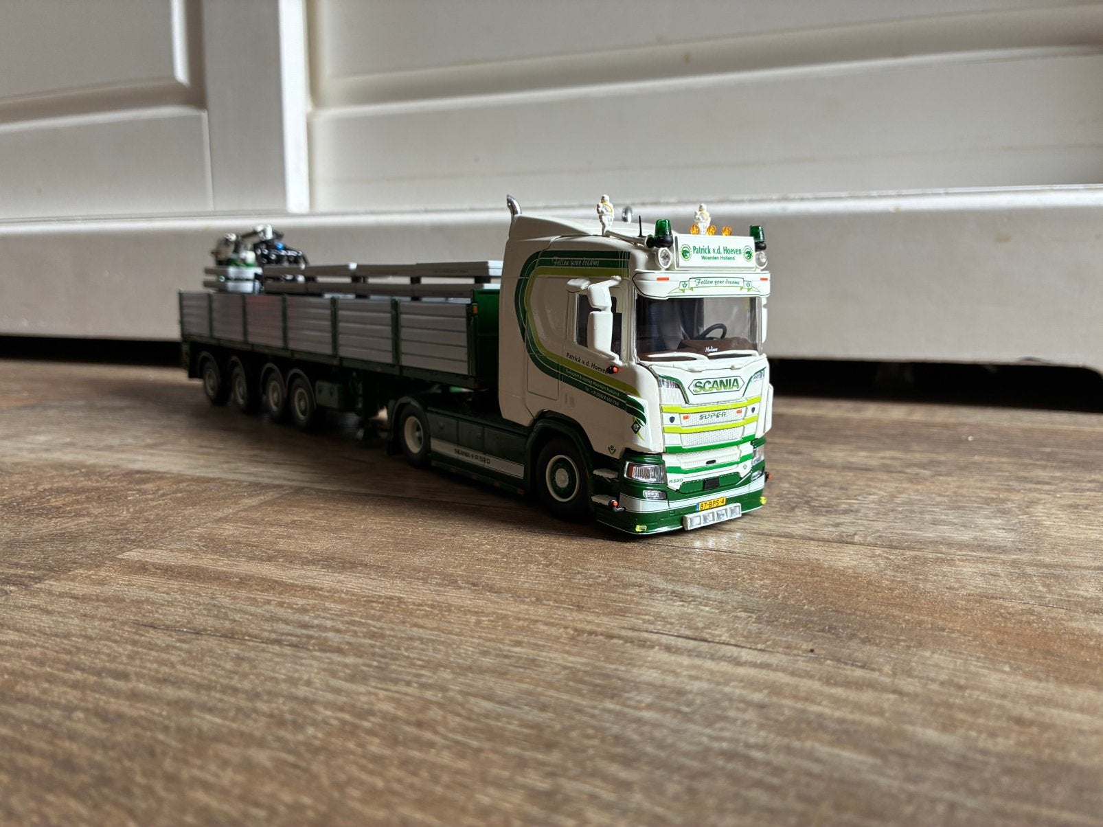 Van de hoeven stenentrailer, Ophalen, Zo goed als nieuw, Bus of Vrachtwagen, Wsi
