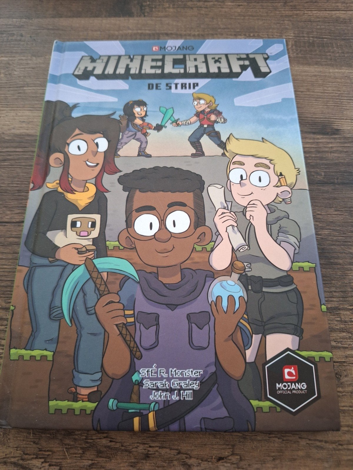 Minecraft: De Strip - Avontuurlijk stripboek, Boeken, Stripboeken, Zo goed als nieuw, Eén stripboek, Ophalen