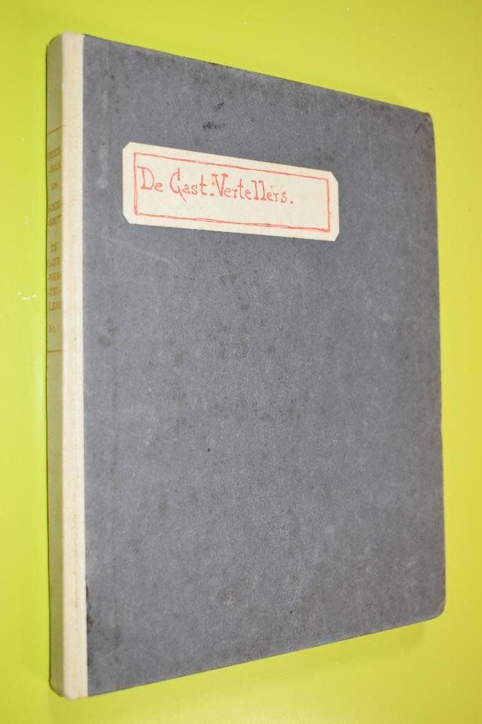 De Gast vertellers- 1924- Num. exempl. + gesign., Gelezen, Ophalen of Verzenden, S. Goudsmit, Eén auteur