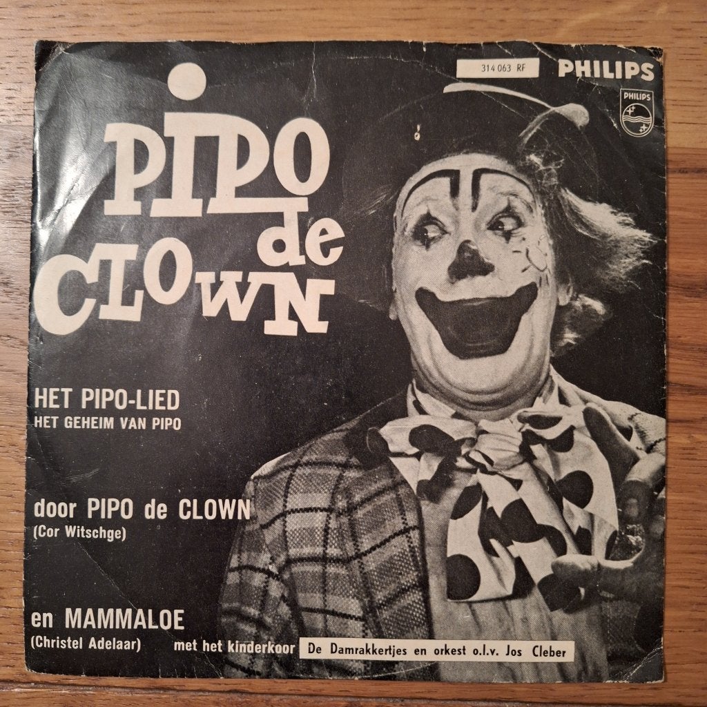 Pipo de Clown - Het Pipo Lied (072), Cd's en Dvd's, Vinyl Singles, Ophalen of Verzenden, Gebruikt, Nederlandstalig