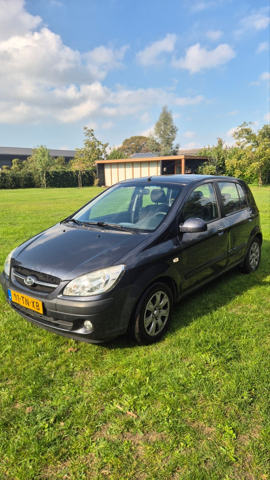 Hyundai Getz 1.4 | trekhaak | als een zonnetje!, Auto's, Voorwielaandrijving, 40 €/maand, 4 cilinders, Origineel Nederlands