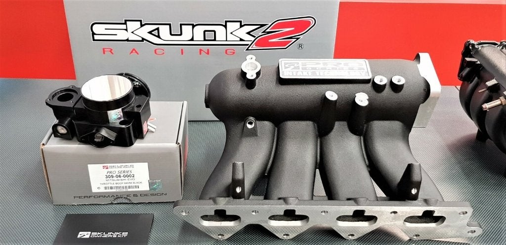 Skunk2 intake Manifold + gasklep Lancer Evo Evolution 7 8 9