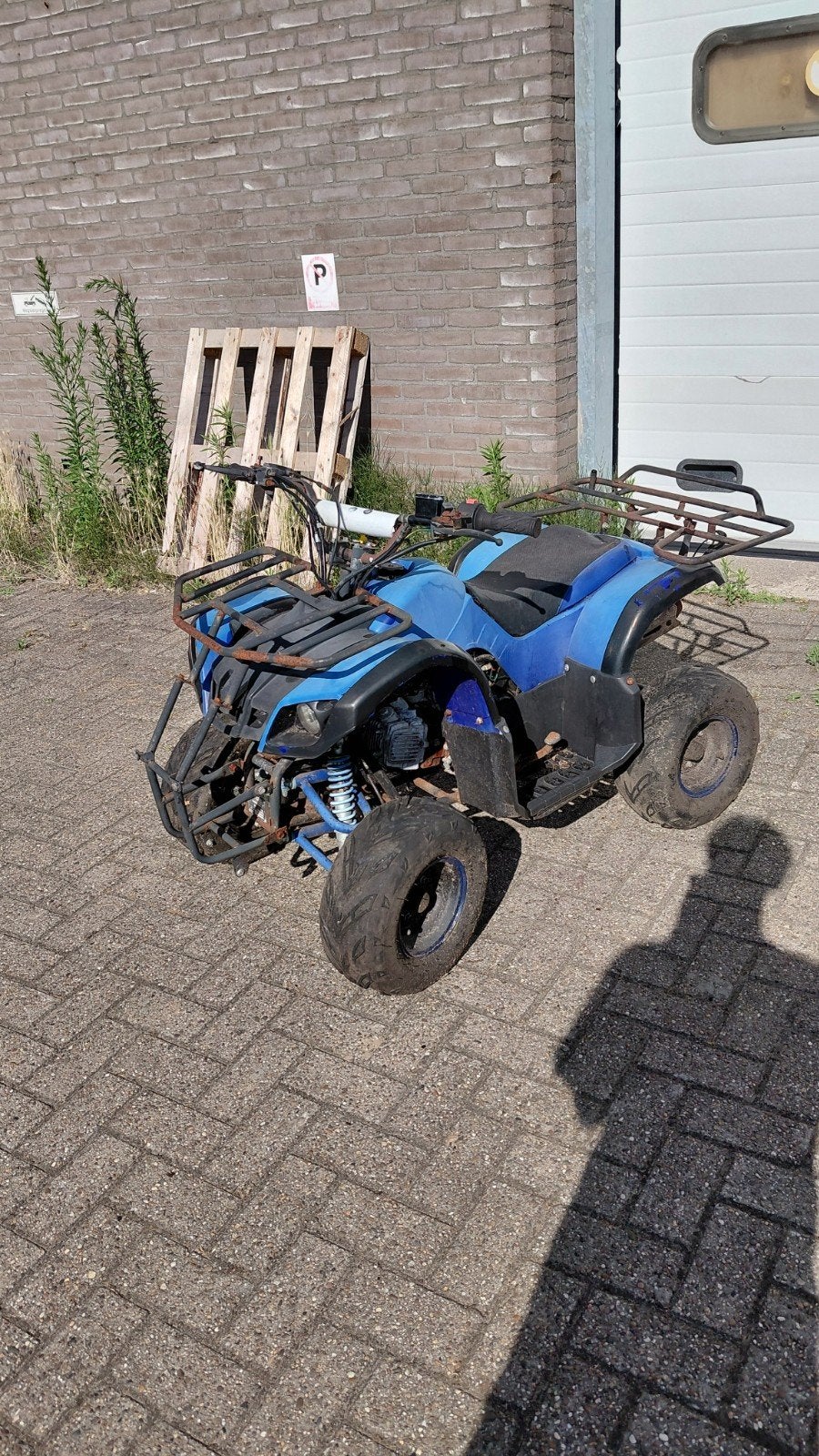 Kinder quad 50cc opknapper!!, Ophalen, Gebruikt, Overige merken
