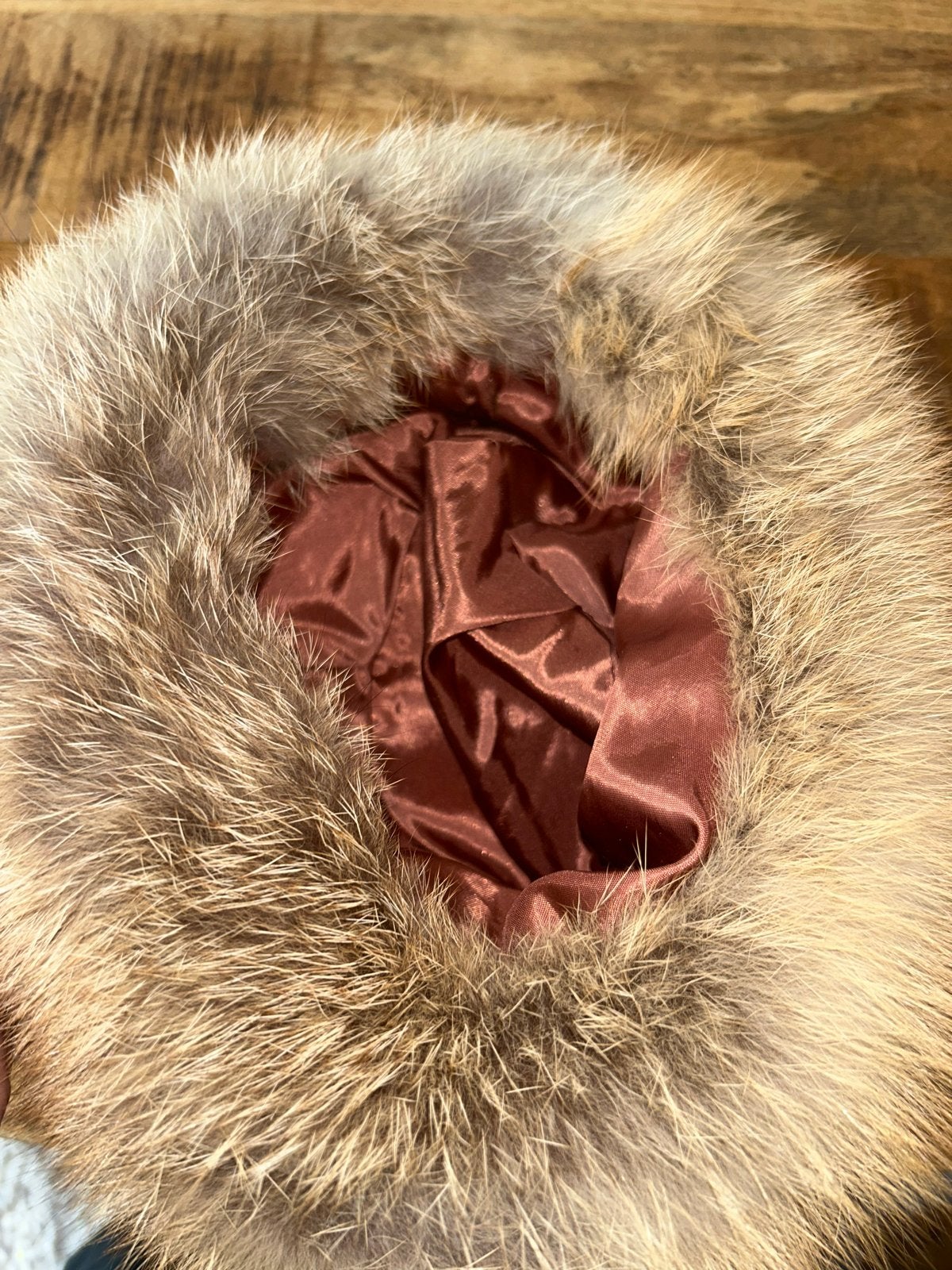 Luxe bontmuts van vossenbont nieuw staat, Kleding | Dames, Ophalen of Verzenden, Zo goed als nieuw