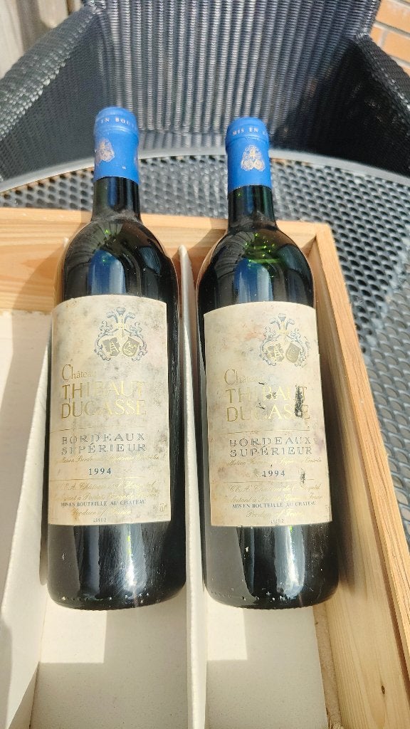 Chateau Thibaut Ducasse 1994, Frankrijk, Nieuw, Ophalen of Verzenden, Rode wijn