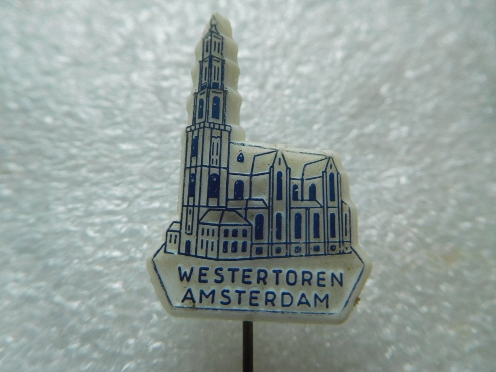 speldje Westertoren Amsterdam, Ophalen of Verzenden, Zo goed als nieuw, Overige onderwerpen
