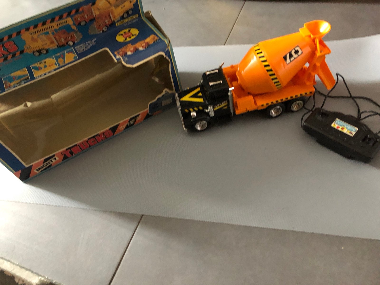 Mighty Trucks betonmixer vintage speelgoed, Ophalen of Verzenden, Nieuw, Elektrisch, Overige merken