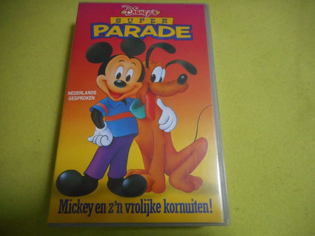 DISNEY'S SUPERPARADE! Mooie Disney Tekenfilm Op VIDEO!, Tekenfilm, Verzenden, Alle leeftijden, Kinderprogramma's en -films