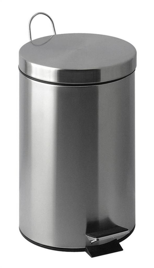 NIEUW | RVS pedaalemmer 20 liter, Ophalen, Met pedaal, Nieuw, Rvs