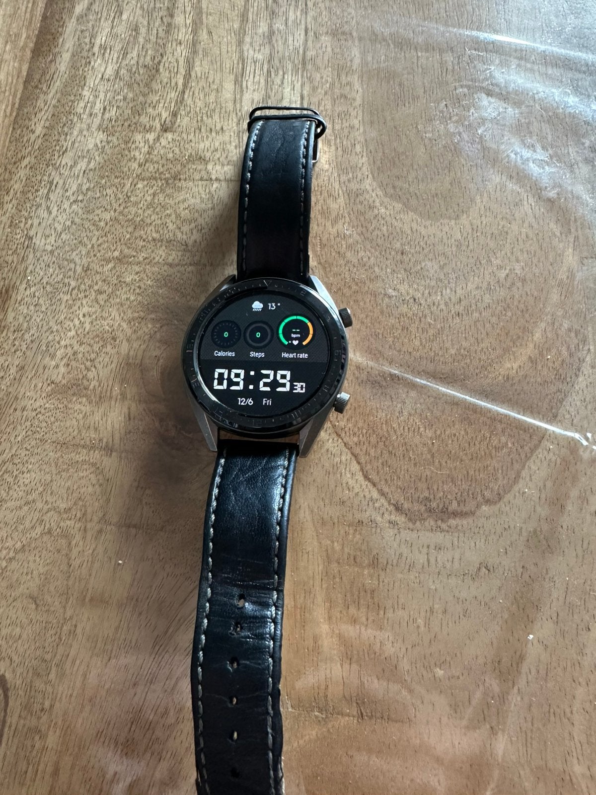 Huawei smartwatch te koop, Ophalen of Verzenden, Zo goed als nieuw, Zwart, Android
