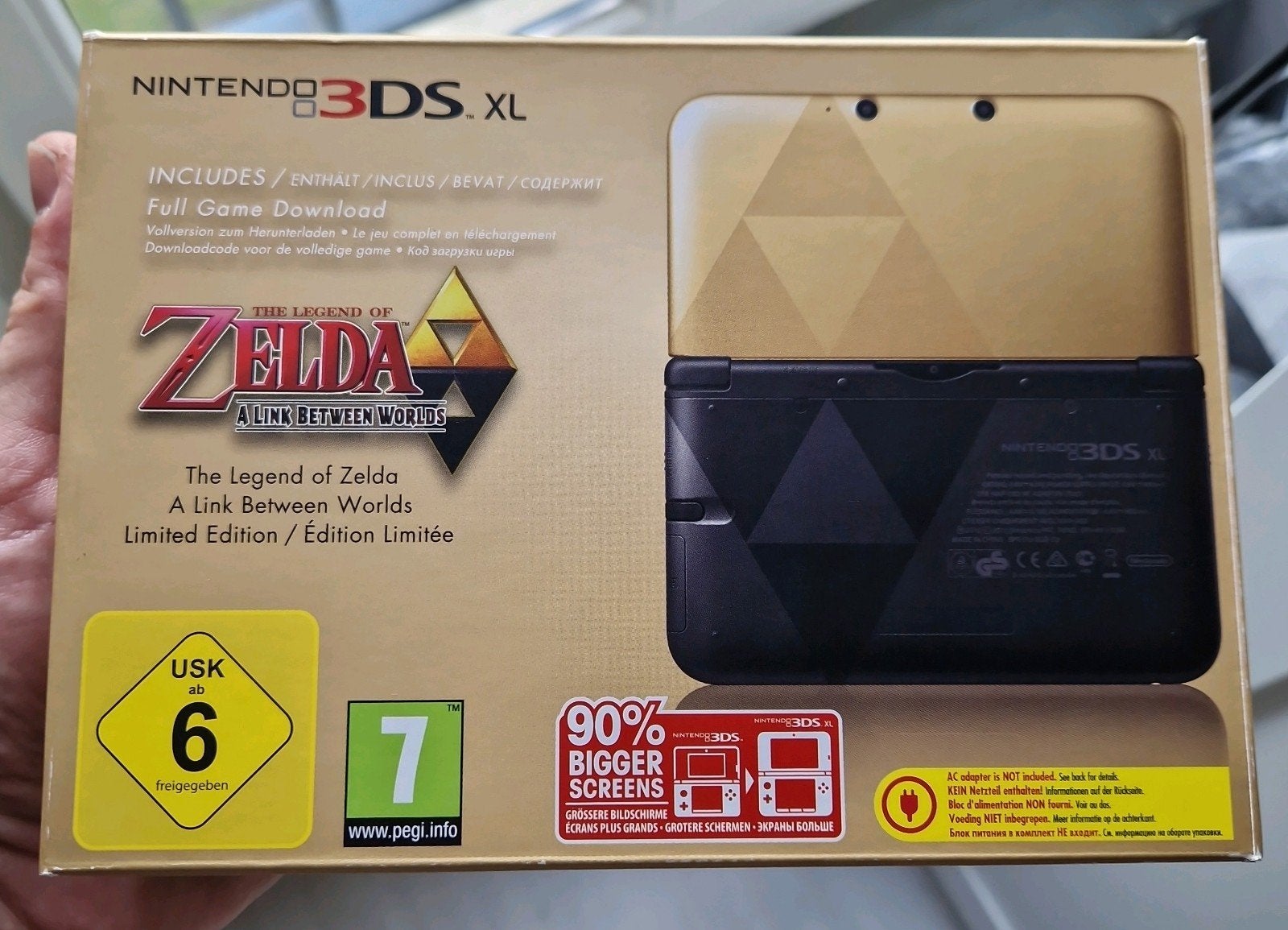Nintendo 3DS XL The Legend of Zelda: A Link Between Worlds, Met games, Overige kleuren, 3DS XL, Ophalen of Verzenden