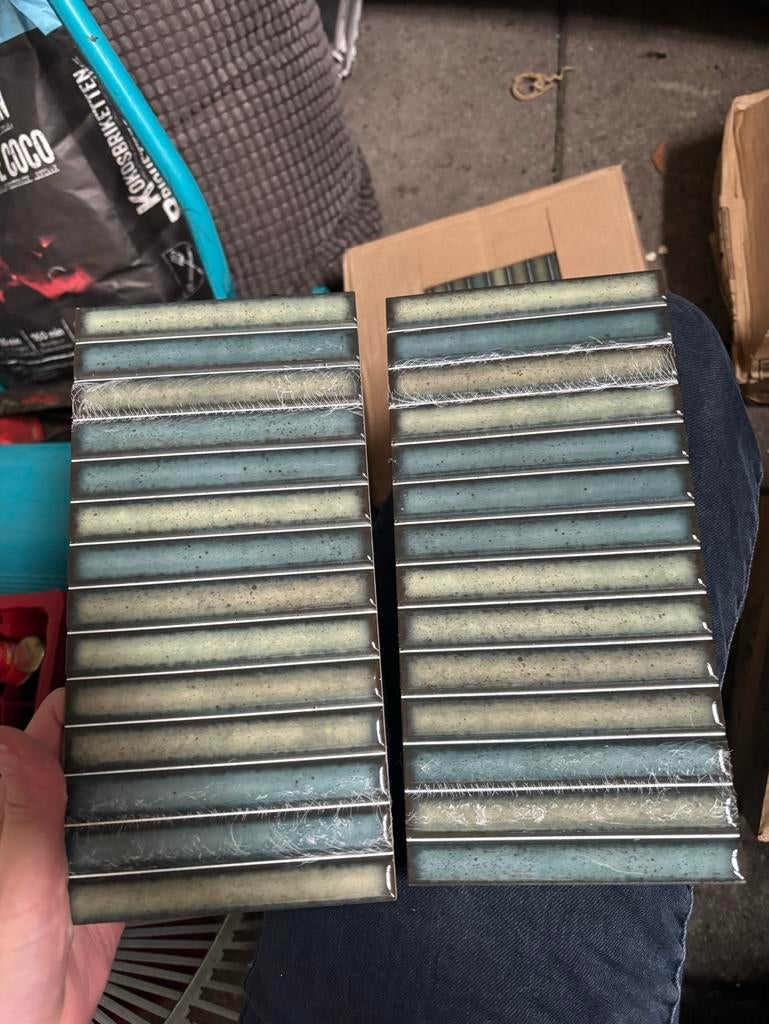 Kitkat tegels Karas Green (3 pakken), Ophalen, Nieuw, Minder dan 20 cm, 20 tot 40 cm