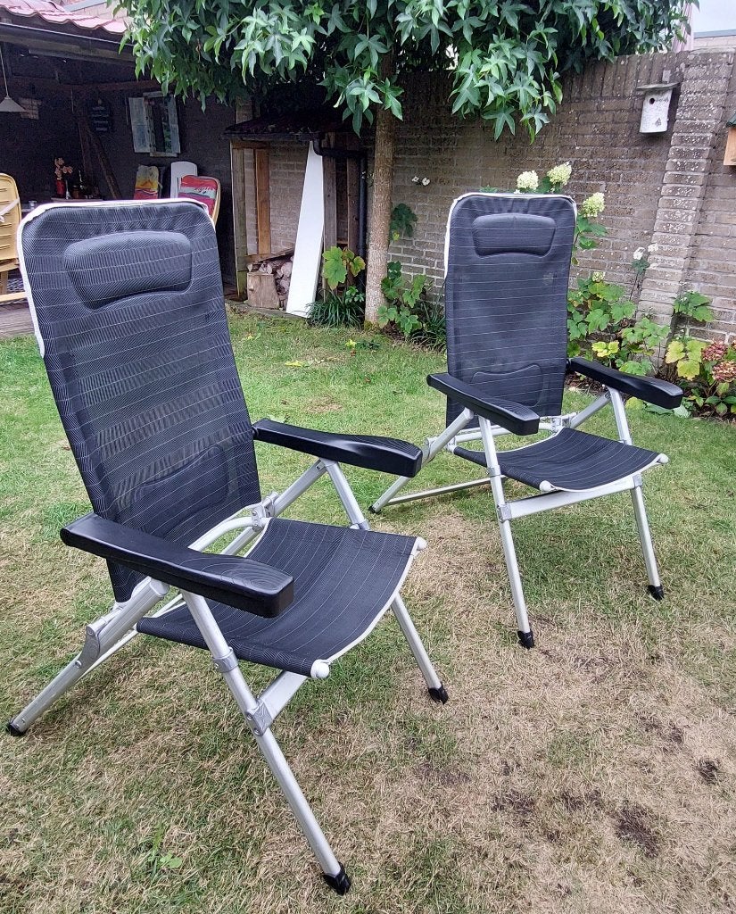 Campingstoelen, Caravans en Kamperen, Kampeermeubelen, Ophalen, Gebruikt, Campingstoel