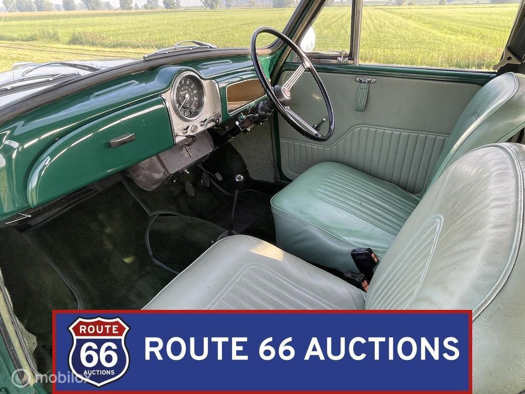 Morris Minor 1000 Traveller | 1969 | Route 66 Auctions, Auto's, Overige merken, Overige carrosserieën, Zwart, Bedrijf