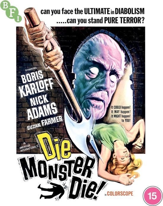 Die Monster Die! - blu-ray - Boris Karloff GRATIS VERZENDING, Verzenden, Nieuw in verpakking