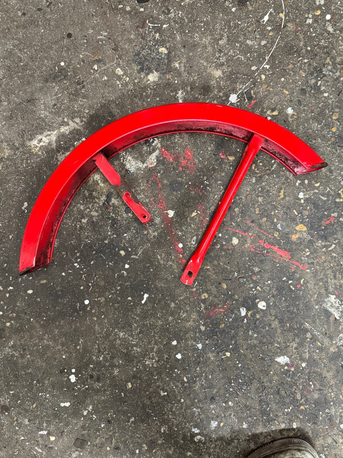 Tomos A35 Spatborden - Rood (perfect) en Zwart, Fietsen en Brommers, Ophalen, Gebruikt