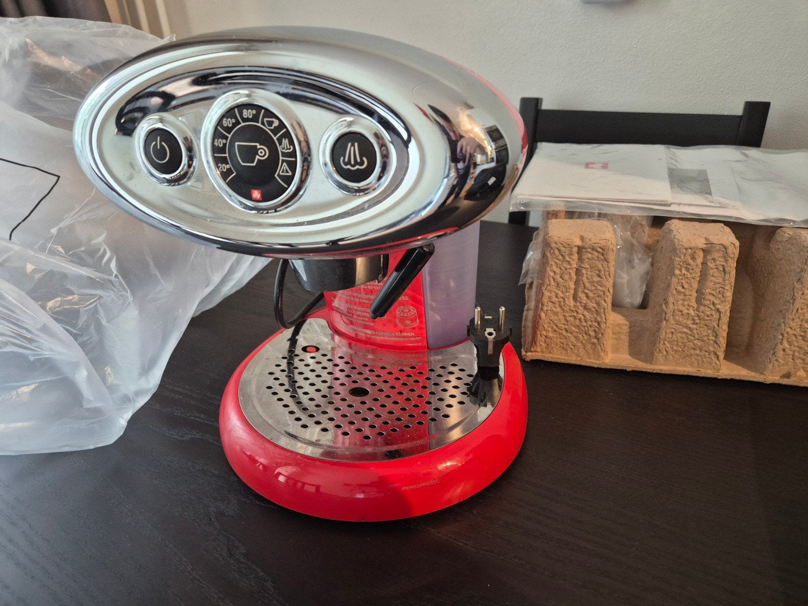 illy iperespresso x7.1, Ophalen