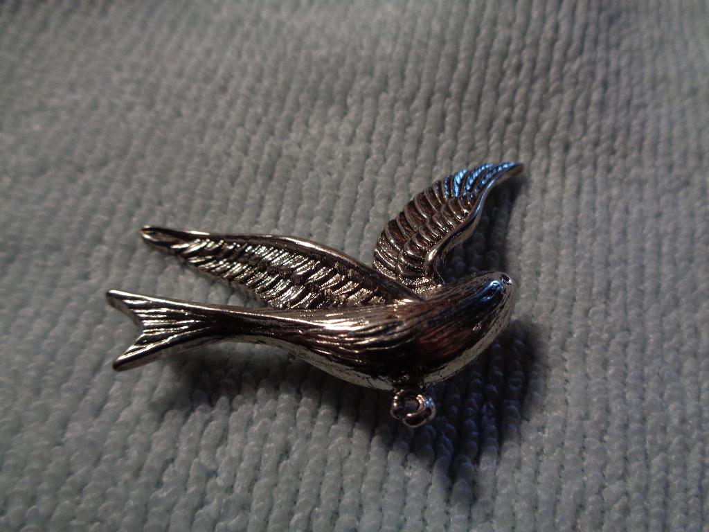 zilverkl vogel voor cow leren veter nr ha 0205, Ophalen of Verzenden, Zo goed als nieuw, Accessoires