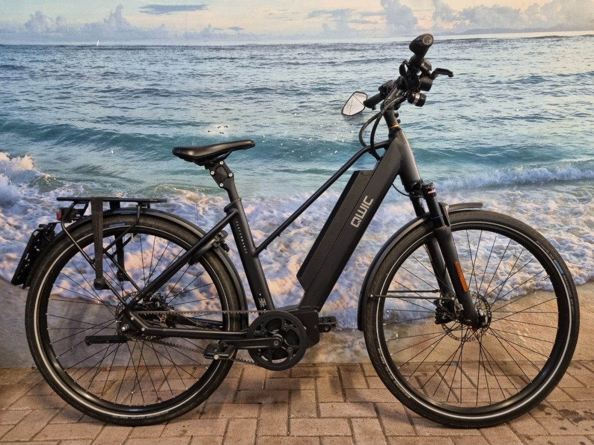 Qwic Ma11 2023, speed pedelec, 6600km, riemaandrijving,, Ophalen, Qwic, Gebruikt, -