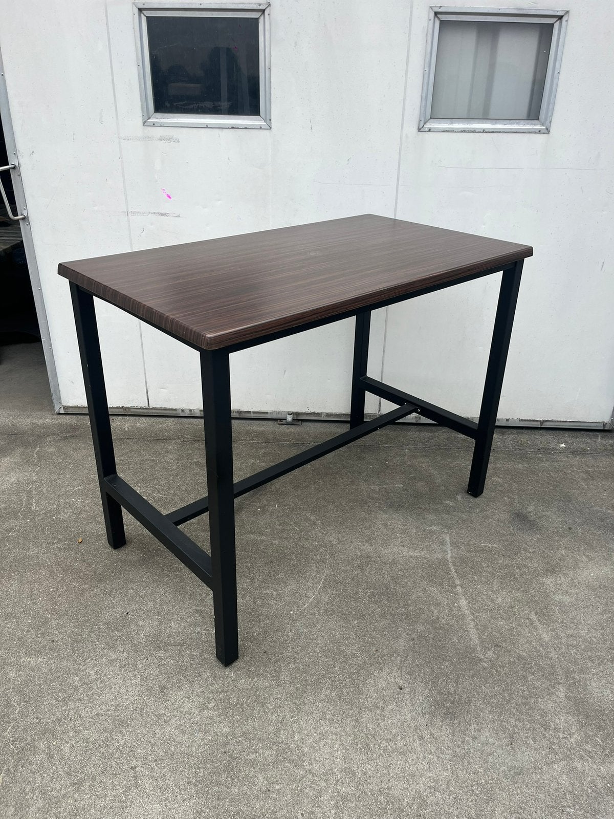 Luxe Outdoor horeca terras Sta tafel 140x80 cm, werzalit, Ophalen, Zo goed als nieuw