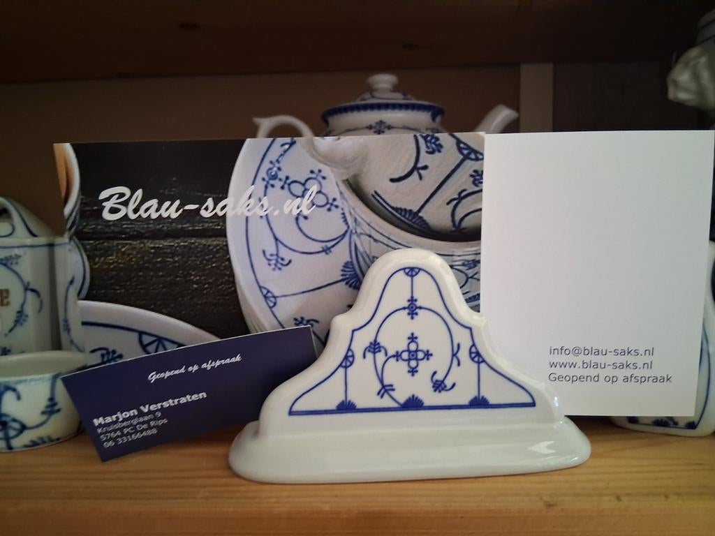 Webwinkel blauw saksisch  servies Jager kahla  Winterling, Huis en Inrichting, Keuken | Servies, Ophalen of Verzenden, Nieuw, Porselein