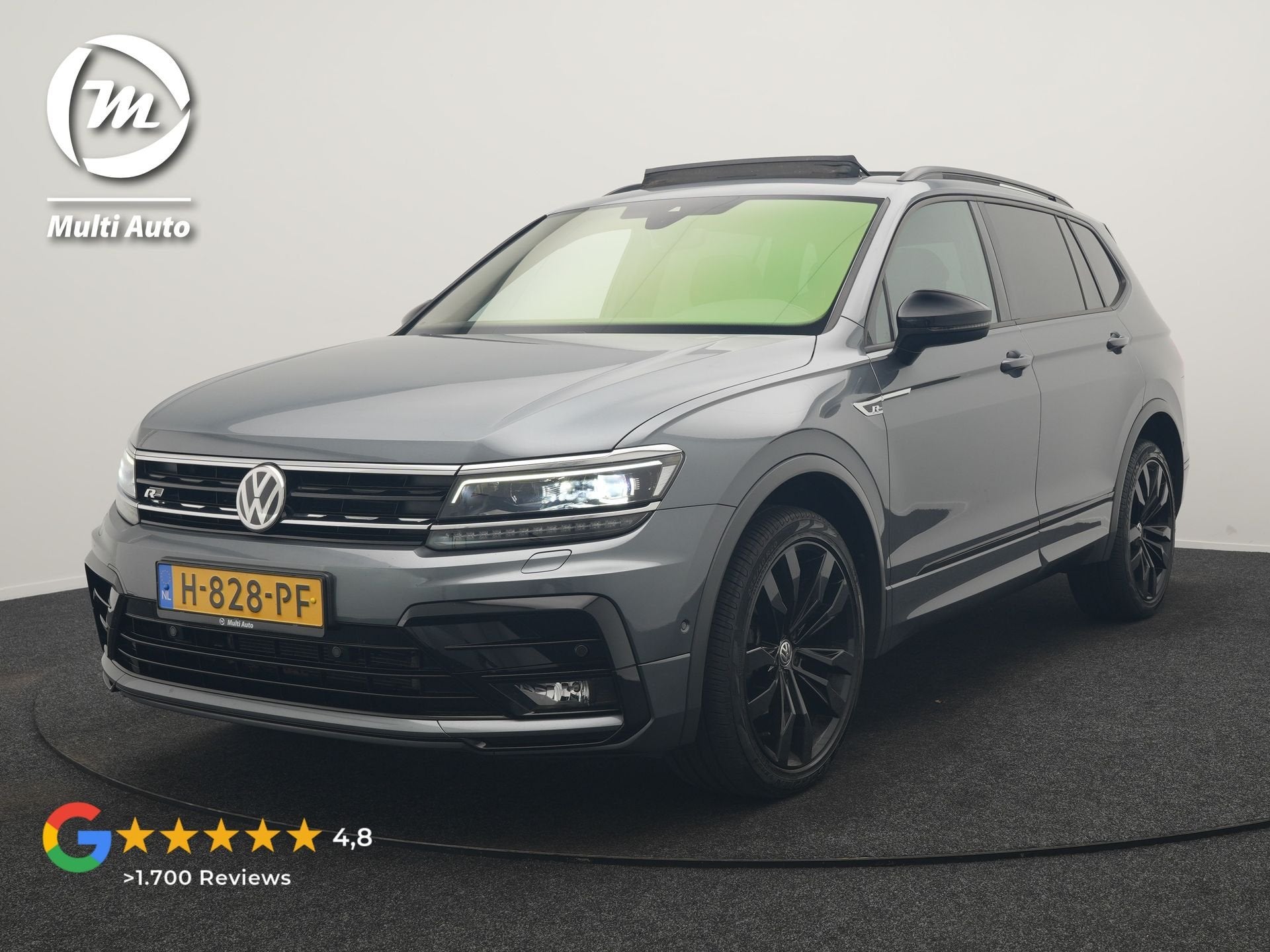 Volkswagen Tiguan Allspace 1.5 TSI Highline DSG R-Line 7 Per, Auto's, 150 pk, Bedrijf, 93 €/maand, SUV of Terreinwagen