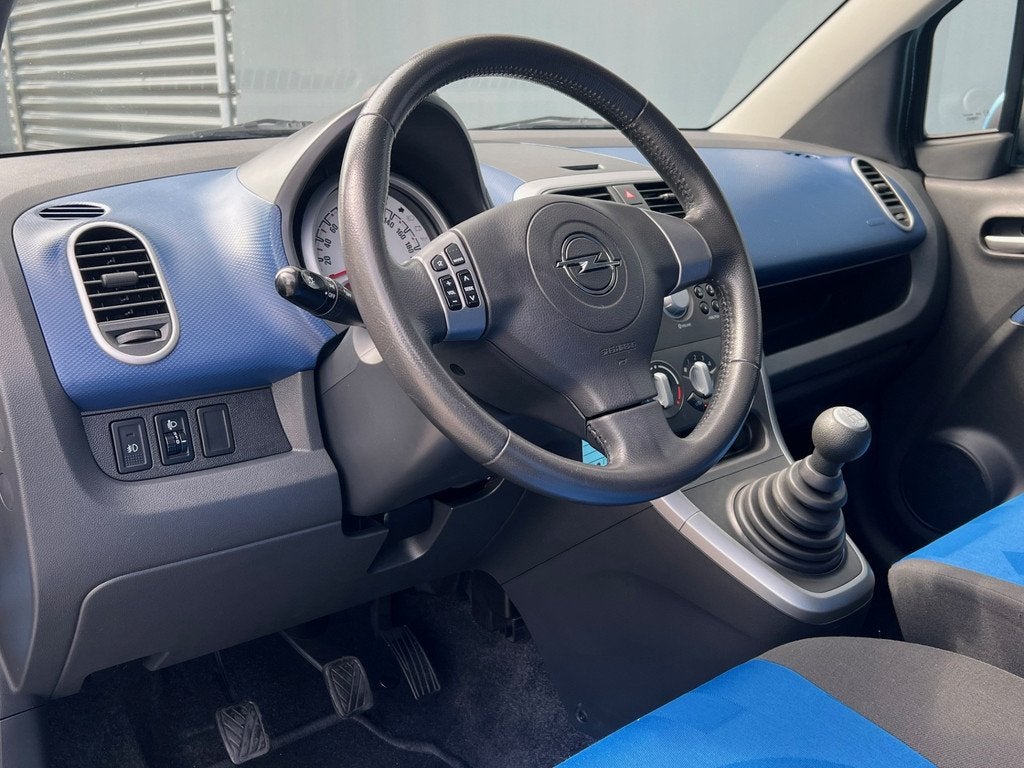 Opel Agila BWJ 2011 | 1.0I 66PK Edition | TREKHAAK | AIRCO |, Auto's, Opel, Voorwielaandrijving, Stof, Gebruikt, Blauw