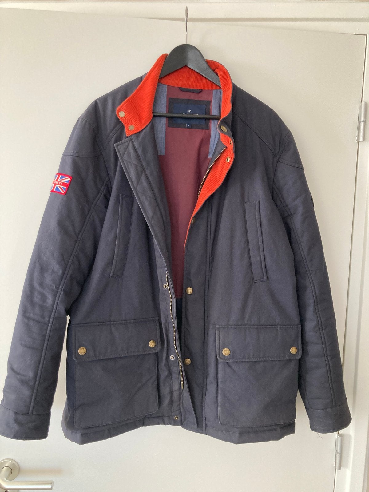 Hackett of London waxcoat - Maat L (52-54) - Nieuwstaat, Ophalen of Verzenden, Zo goed als nieuw, Maat 52/54 (L), Blauw