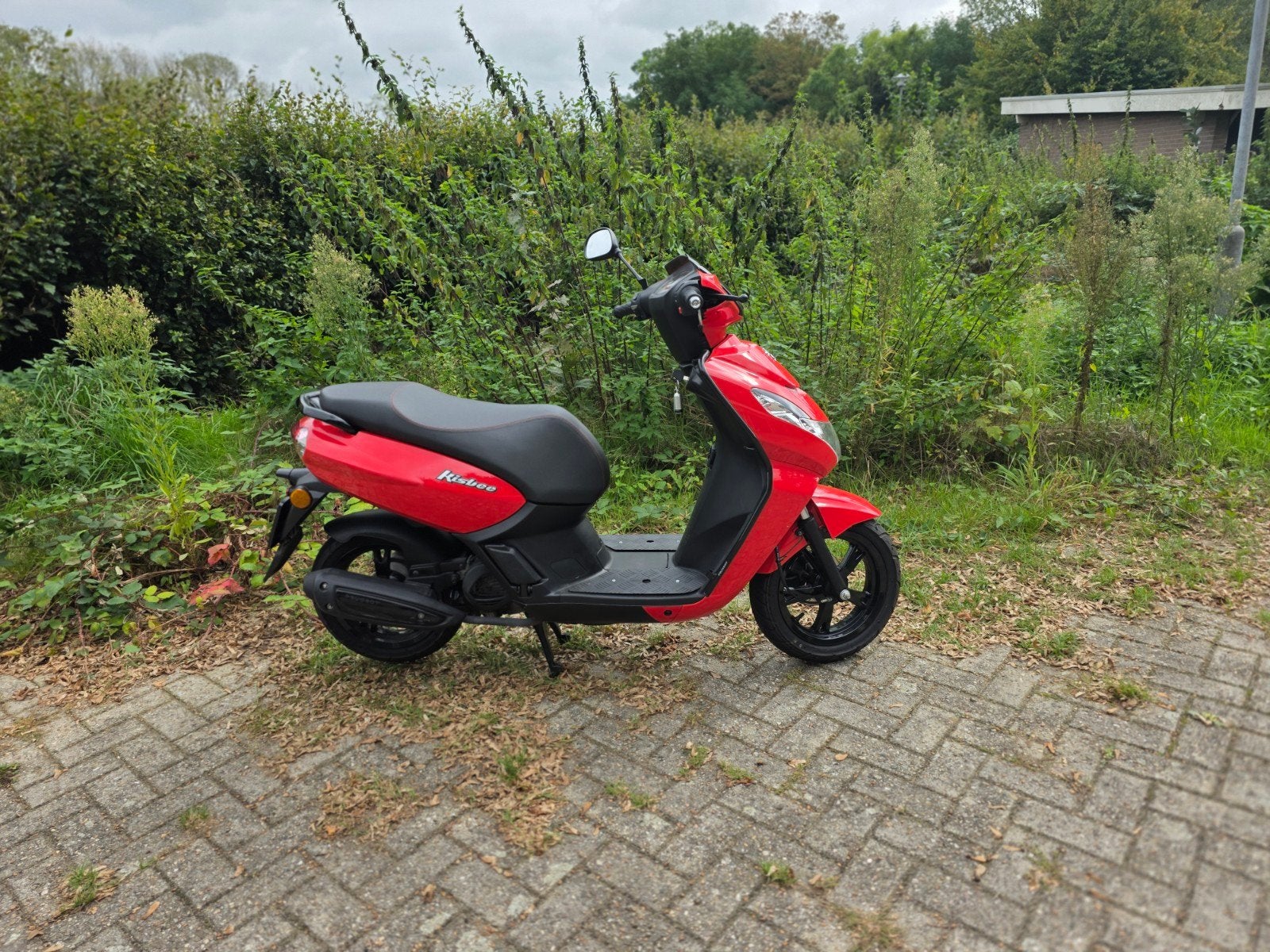 Te koop Peugeot Kisbee 4 takt snorfiets, Ophalen, Gebruikt, Overige modellen, 49 cc
