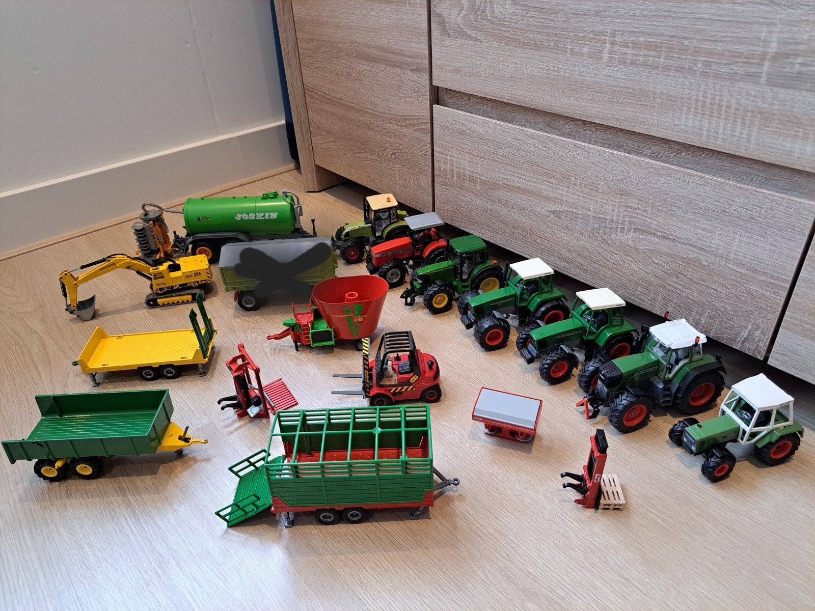 Partij siku landbouwmachines, Ophalen of Verzenden, Gebruikt