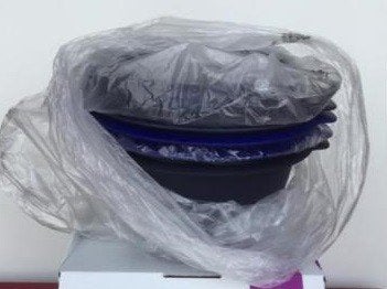 Nieuwe Tupperware micro Urban 3 liter, Ophalen of Verzenden, Nieuw, Blauw, Overige typen
