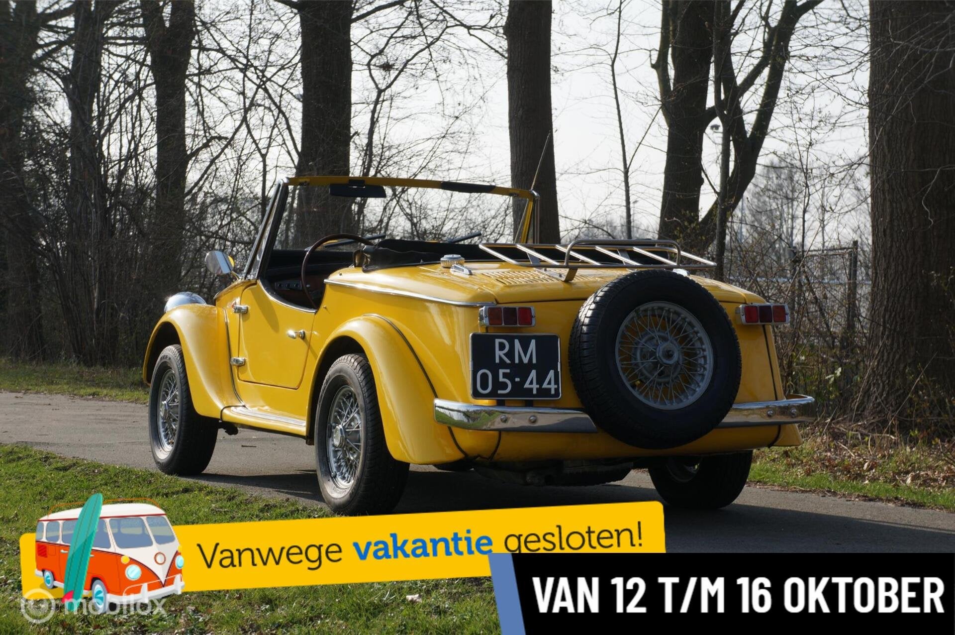 Siata ( Fiat) Spring 850 In Mooie originele Conditie!, Auto's, Overige merken, Achterwielaandrijving, Zwart, 837 cc