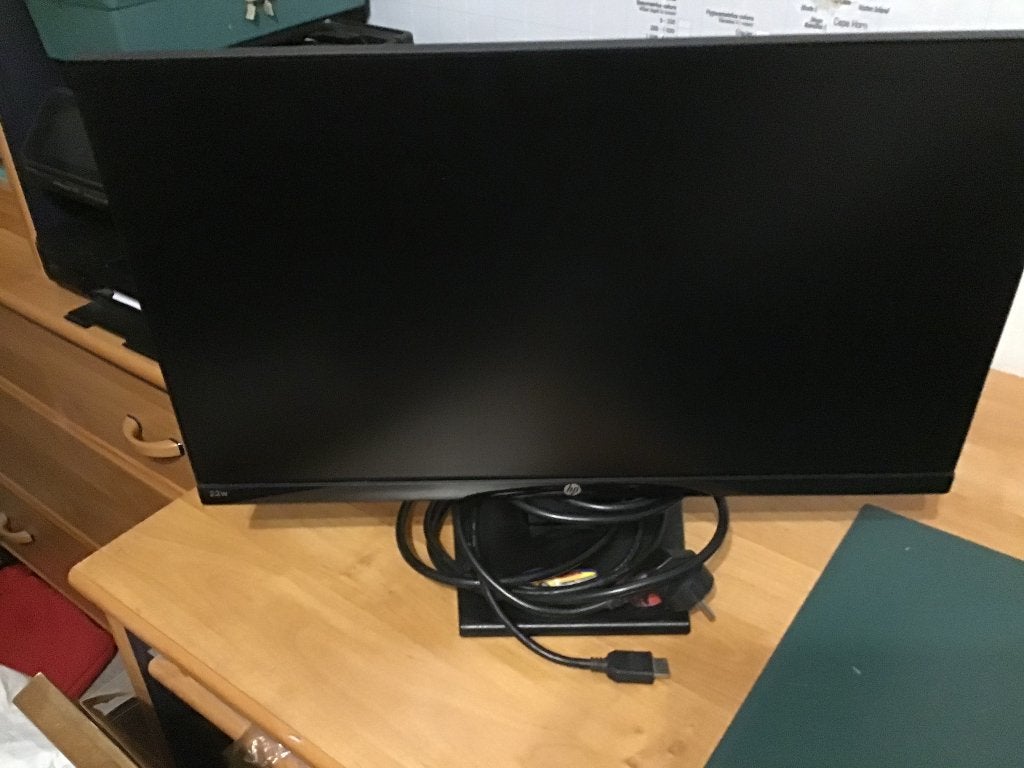 HP 22w Full HD Monitor - Zo goed als nieuw, Computers en Software, HDMI, Full HD, Ophalen of Verzenden, Zo goed als nieuw