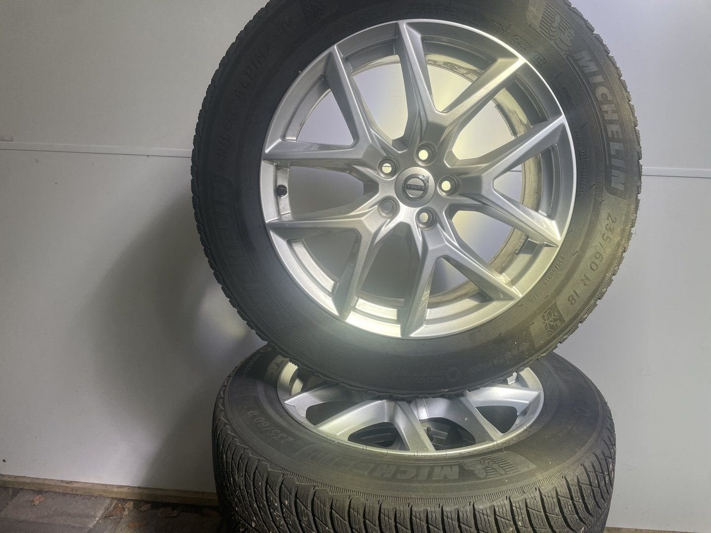Volvo XC60 Winterwielen Michelin 235/60 R18, Auto-onderdelen, Banden en Velgen, 18 inch, Gebruikt, -, -